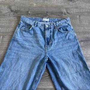 bershka 32” wide leg jeans